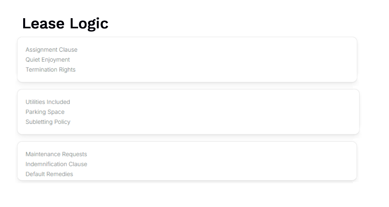 Lease & Document Insights